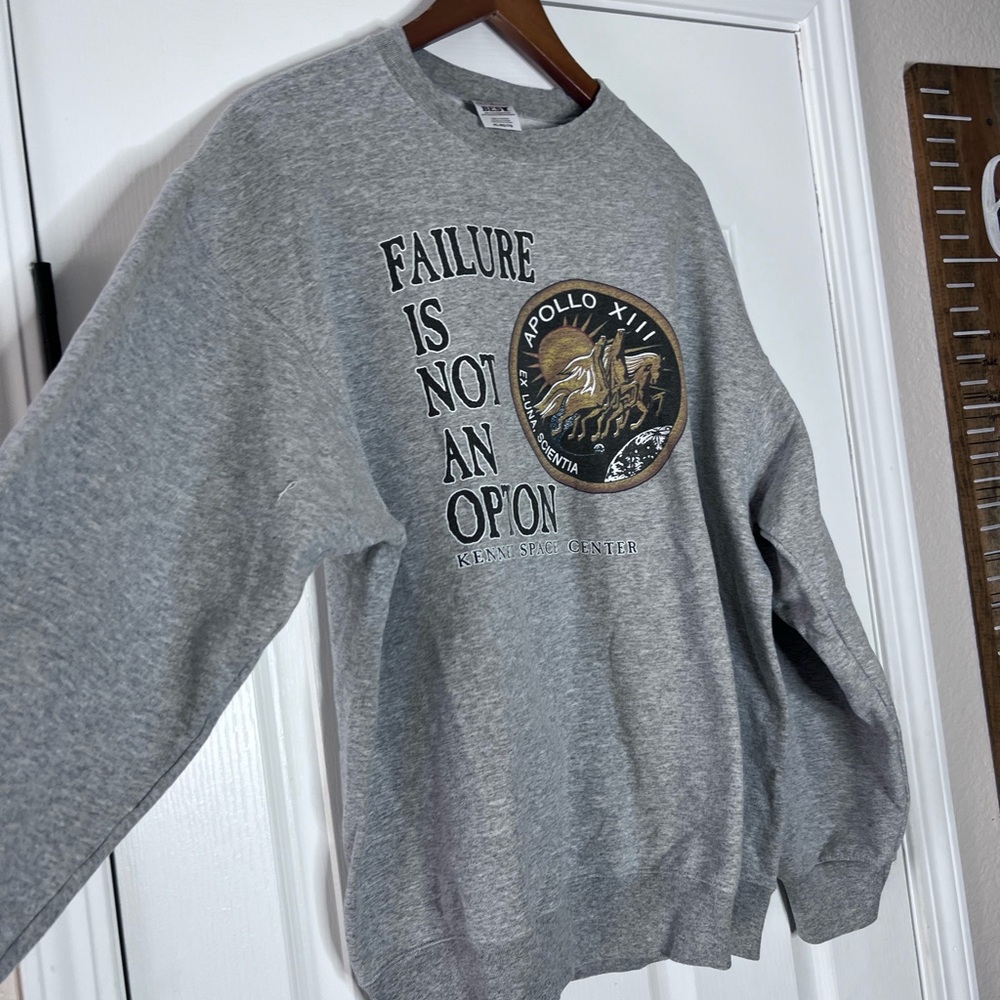 Apollo XVII Crewneck Sweater - Failure is not an option - Men’s XL - Picture 3 of 5